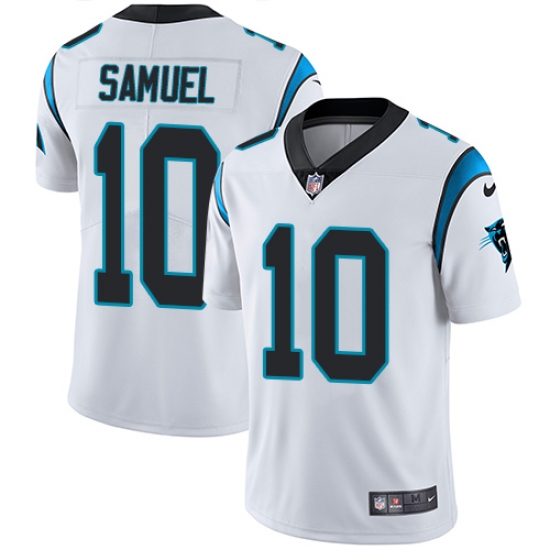 Nike Panthers #10 Curtis Samuel White Youth Stitched NFL Vapor Untouchable Limited Jersey Nike Panthers #10 Curtis Samuel White Youth Stitched NFL Vapor Untouchable Limited Jersey