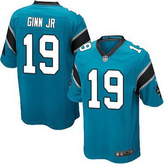 Nike Panthers #19 Ted Ginn Jr Blue Alternate Youth Stitched NFL Elite Jersey Nike Panthers #19 Ted Ginn Jr Blue Alternate Youth Stitched NFL Elite Jersey