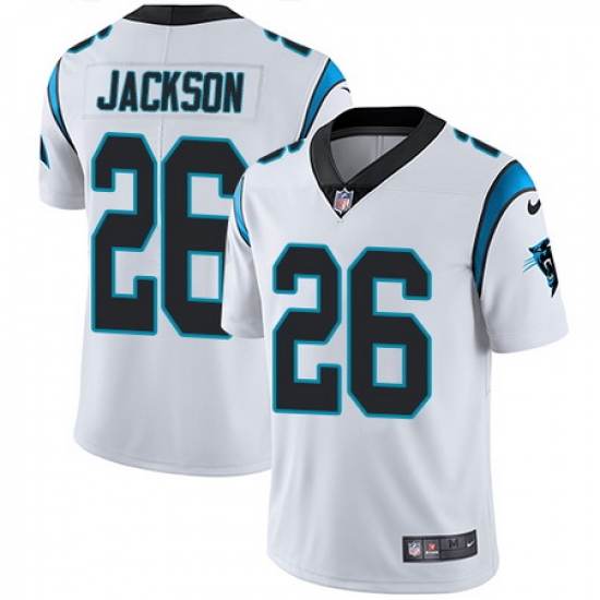 Nike Panthers #26 Donte Jackson White Youth Stitched NFL Vapor Untouchable Limited Jersey Nike Panthers #26 Donte Jackson White Youth Stitched NFL Vapor Untouchable Limited Jersey