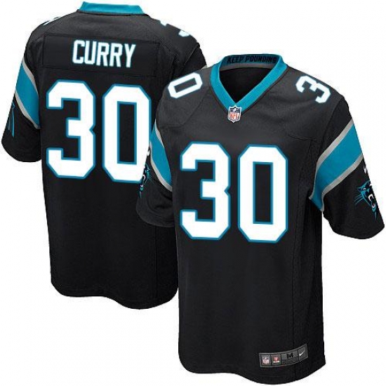 Nike Panthers #30 Stephen Curry Black Team Color Youth Stitched NFL Elite Jersey Nike Panthers #30 Stephen Curry Black Team Color Youth Stitched NFL Elite Jersey
