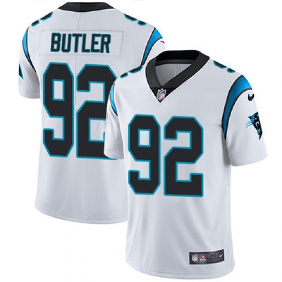 Nike Panthers #92 Vernon Butler White Youth Stitched NFL Vapor Untouchable Limited Jersey Nike Panthers #92 Vernon Butler White Youth Stitched NFL Vapor Untouchable Limited Jersey