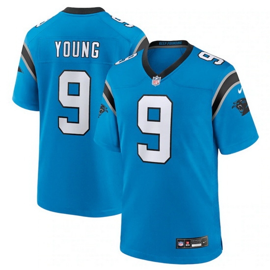 Youth Carolina Panthers 9 Bryce Young Blue 2023 Draft Stitched Game Jersey Youth Carolina Panthers 9 Bryce Young Blue 2023 Draft Stitched Game Jersey