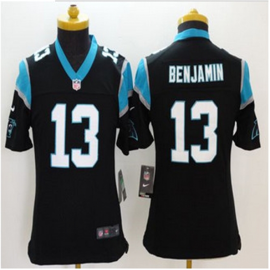 Youth new Panthers #13 Kelvin Benjamin Black Team Color Stitched NFL Limited Jersey Youth new Panthers #13 Kelvin Benjamin Black Team Color Stitched NFL Limited Jersey