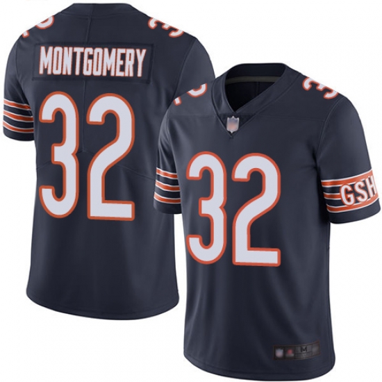 Bears 32 David Montgomery Navy Blue Team Color Men Stitched Football Vapor Untouchable Limited Jersey Bears 32 David Montgomery Navy Blue Team Color Men Stitched Football Vapor Untouchable Limited Jersey