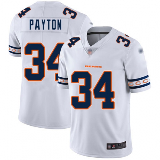 Bears 34 Walter Payton White Men Stitched Football Limited Team Logo Fashion Jersey Bears 34 Walter Payton White Men Stitched Football Limited Team Logo Fashion Jersey