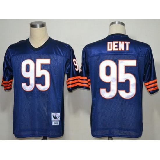 Chicago Bears 95 Richard Dent Blue Throwback NFL Jerseys Chicago Bears 95 Richard Dent Blue Throwback NFL Jerseys