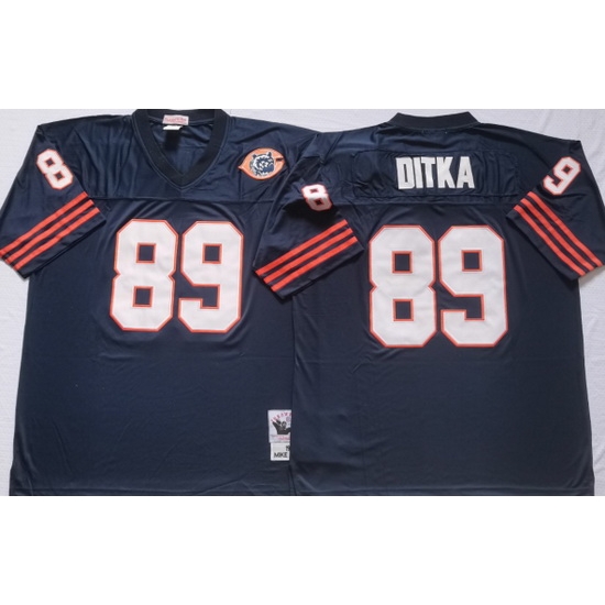 Chicago Bears Blue 89 DITKA Blue Stitched NFL Throwback Jersey Chicago Bears Blue 89 DITKA Blue Stitched NFL Throwback Jersey