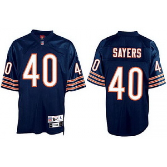 Gale Sayers Chicago Bears Throwback Football Jersey Small Number (1) Gale Sayers Chicago Bears Throwback Football Jersey Small Number (1)