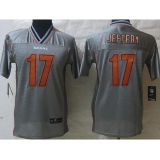 Kids Nike Chicago Bears 17 Alshon Jeffery Grey Vapor Elite Jerseys Kids Nike Chicago Bears 17 Alshon Jeffery Grey Vapor Elite Jerseys