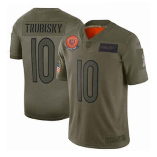 Men Chicago Bears 10 Mitchell Trubisky Limited Camo 2019 Salute to Service Football Jersey Men Chicago Bears 10 Mitchell Trubisky Limited Camo 2019 Salute to Service Football Jersey