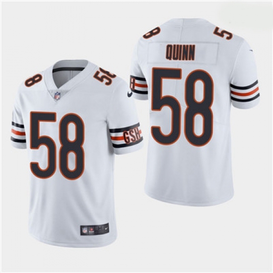 Men Chicago Bears 58 Robert Quinn Vapor Untouchable Limited White Jersey Men Chicago Bears 58 Robert Quinn Vapor Untouchable Limited White Jersey
