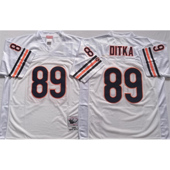 Men Chicago Bears 89 DITKA White Limited Stitched jersey Men Chicago Bears 89 DITKA White Limited Stitched jersey
