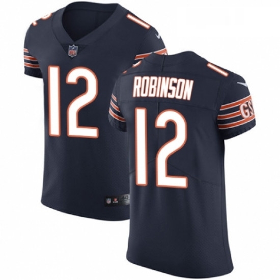 Mens Nike Chicago Bears 12 Allen Robinson Navy Blue Team Color Vapor Untouchable Elite Player NFL Jersey Mens Nike Chicago Bears 12 Allen Robinson Navy Blue Team Color Vapor Untouchable Elite Player NFL Jersey