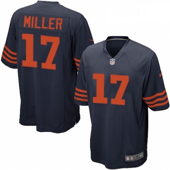 Mens Nike Chicago Bears 17 Anthony Miller Game Navy Blue Alternate NFL Jersey Mens Nike Chicago Bears 17 Anthony Miller Game Navy Blue Alternate NFL Jersey