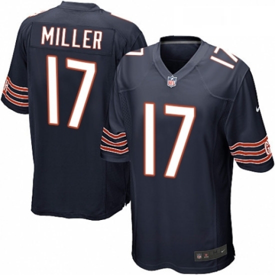 Mens Nike Chicago Bears 17 Anthony Miller Game Navy Blue Team Color NFL Jersey Mens Nike Chicago Bears 17 Anthony Miller Game Navy Blue Team Color NFL Jersey