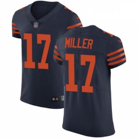 Mens Nike Chicago Bears 17 Anthony Miller Navy Blue Alternate Vapor Untouchable Elite Player NFL Jersey Mens Nike Chicago Bears 17 Anthony Miller Navy Blue Alternate Vapor Untouchable Elite Player NFL Jersey