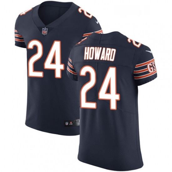 Mens Nike Chicago Bears 24 Jordan Howard Navy Blue Team Color Vapor Untouchable Elite Player NFL Jersey Mens Nike Chicago Bears 24 Jordan Howard Navy Blue Team Color Vapor Untouchable Elite Player NFL Jersey