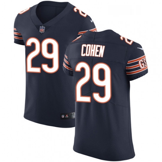 Mens Nike Chicago Bears 29 Tarik Cohen Navy Blue Team Color Vapor Untouchable Elite Player NFL Jersey Mens Nike Chicago Bears 29 Tarik Cohen Navy Blue Team Color Vapor Untouchable Elite Player NFL Jersey