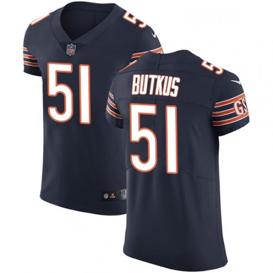 Mens Nike Chicago Bears 51 Dick Butkus Navy Blue Team Color Vapor Untouchable Elite Player NFL Jersey Mens Nike Chicago Bears 51 Dick Butkus Navy Blue Team Color Vapor Untouchable Elite Player NFL Jersey