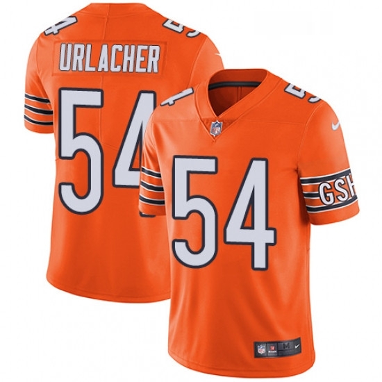 Mens Nike Chicago Bears 54 Brian Urlacher Limited Orange Rush Vapor Untouchable NFL Jersey Mens Nike Chicago Bears 54 Brian Urlacher Limited Orange Rush Vapor Untouchable NFL Jersey