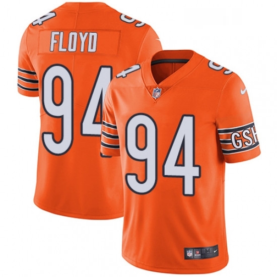 Mens Nike Chicago Bears 94 Leonard Floyd Limited Orange Rush Vapor Untouchable NFL Jersey Mens Nike Chicago Bears 94 Leonard Floyd Limited Orange Rush Vapor Untouchable NFL Jersey