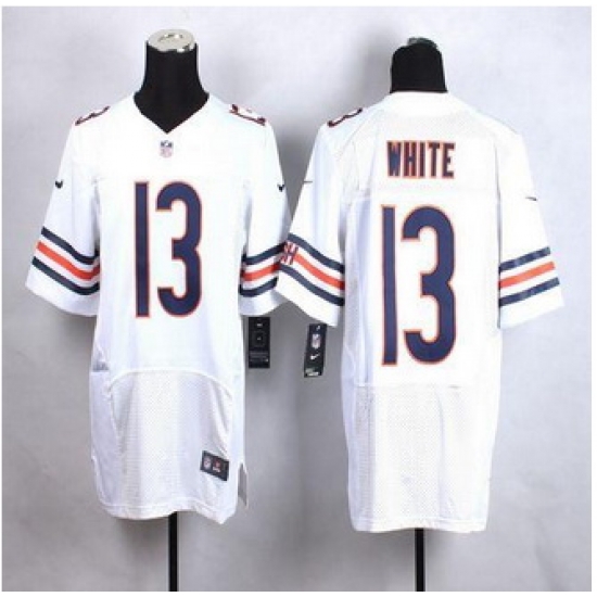 New Chicago Bears #13 Kevin White White Men Stitched NFL Elite Jersey New Chicago Bears #13 Kevin White White Men Stitched NFL Elite Jersey