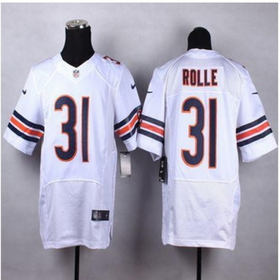 New Chicago Bears #31 Antrel Rolle White Men Stitched NFL Elite Jersey New Chicago Bears #31 Antrel Rolle White Men Stitched NFL Elite Jersey