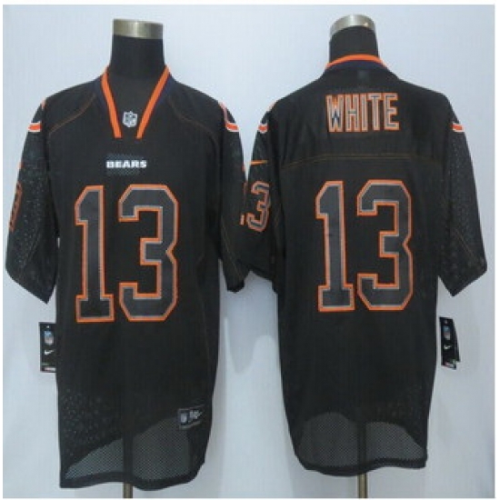 New New Chicago Bears #13 Kevin White Lights Out Black Elite Jerseys New New Chicago Bears #13 Kevin White Lights Out Black Elite Jerseys