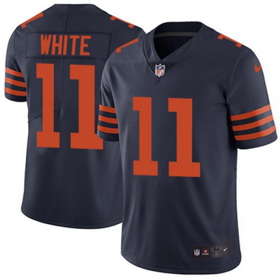 Nike Bears #11 Kevin White Navy Blue Alternate Mens Stitched NFL Vapor Untouchable Limited Jersey Nike Bears #11 Kevin White Navy Blue Alternate Mens Stitched NFL Vapor Untouchable Limited Jersey