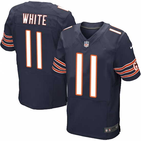 Nike Bears #11 Kevin White Navy Blue Team Color Mens Stitched NFL Elite Jersey Nike Bears #11 Kevin White Navy Blue Team Color Mens Stitched NFL Elite Jersey