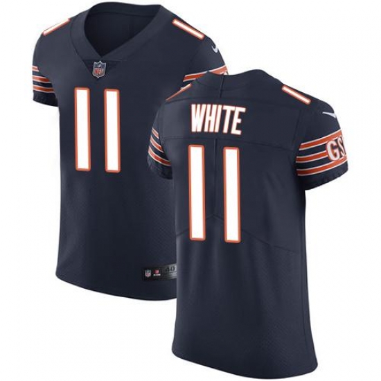 Nike Bears #11 Kevin White Navy Blue Team Color Mens Stitched NFL Vapor Untouchable Elite Jersey Nike Bears #11 Kevin White Navy Blue Team Color Mens Stitched NFL Vapor Untouchable Elite Jersey