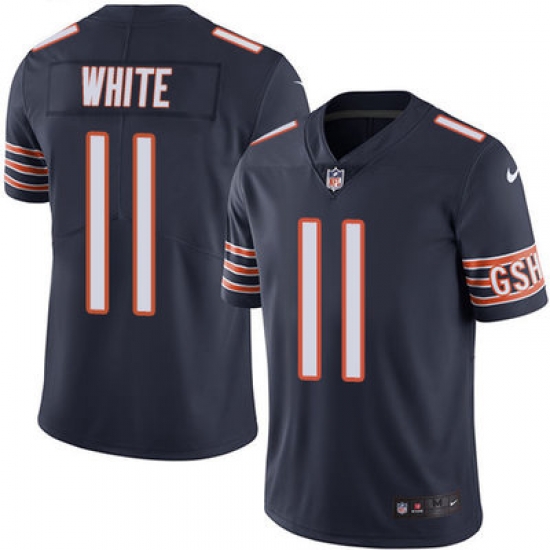 Nike Bears #11 Kevin White Navy Blue Team Color Mens Stitched NFL Vapor Untouchable Limited Jersey Nike Bears #11 Kevin White Navy Blue Team Color Mens Stitched NFL Vapor Untouchable Limited Jersey