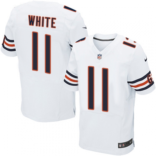 Nike Bears #11 Kevin White White Mens Stitched NFL Elite Jersey Nike Bears #11 Kevin White White Mens Stitched NFL Elite Jersey