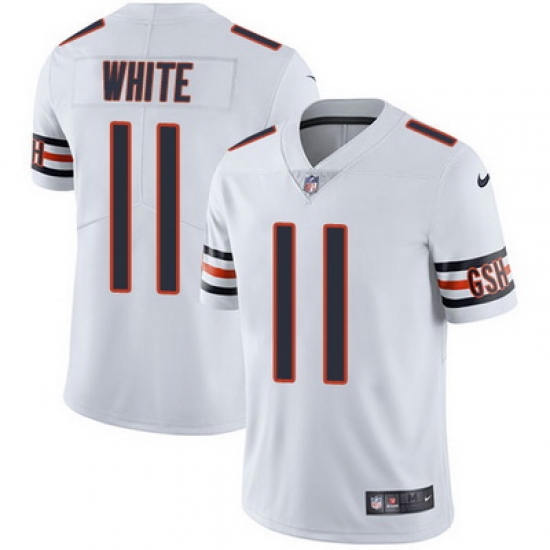 Nike Bears #11 Kevin White White Mens Stitched NFL Vapor Untouchable Limited Jersey Nike Bears #11 Kevin White White Mens Stitched NFL Vapor Untouchable Limited Jersey