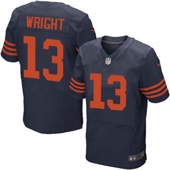 Nike Bears #13 Kendall Wright Navy Blue Alternate Mens Stitched NFL Elite Jersey Nike Bears #13 Kendall Wright Navy Blue Alternate Mens Stitched NFL Elite Jersey