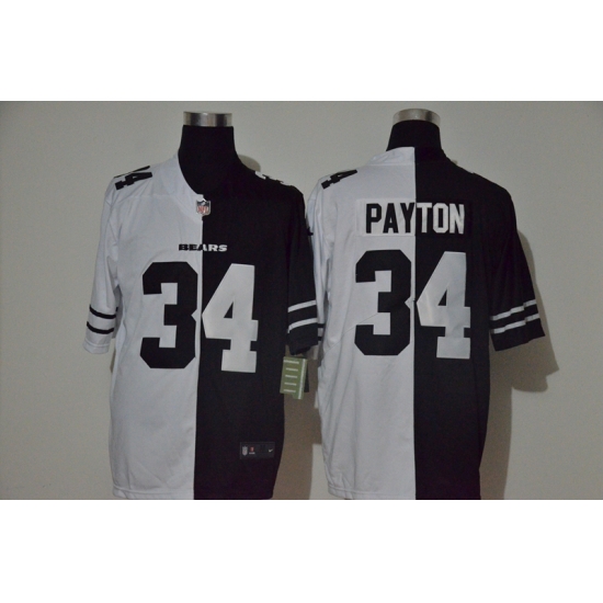 Nike Bears 34 Walter Payton Black And White Split Vapor Untouchable Limited Jersey Nike Bears 34 Walter Payton Black And White Split Vapor Untouchable Limited Jersey