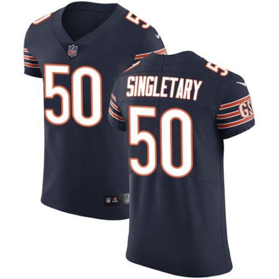 Nike Bears #50 Mike Singletary Navy Blue Team Color Mens Stitched NFL Vapor Untouchable Elite Jersey Nike Bears #50 Mike Singletary Navy Blue Team Color Mens Stitched NFL Vapor Untouchable Elite Jersey