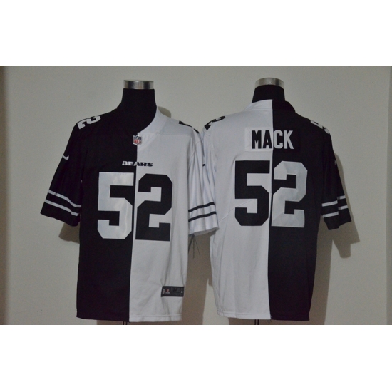Nike Bears 52 Khalil Mack Black And White Split Vapor Untouchable Limited Jersey Nike Bears 52 Khalil Mack Black And White Split Vapor Untouchable Limited Jersey