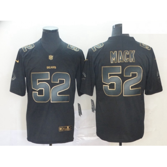 Nike Bears 52 Khalil Mack Black Gold Vapor Untouchable Limited Jersey Nike Bears 52 Khalil Mack Black Gold Vapor Untouchable Limited Jersey