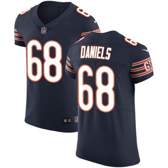 Nike Bears #68 James Daniels Navy Blue Team Color Mens Stitched NFL Vapor Untouchable Elite Jersey Nike Bears #68 James Daniels Navy Blue Team Color Mens Stitched NFL Vapor Untouchable Elite Jersey