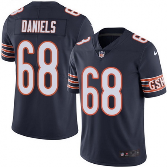 Nike Bears #68 James Daniels Navy Blue Team Color Mens Stitched NFL Vapor Untouchable Limited Jersey Nike Bears #68 James Daniels Navy Blue Team Color Mens Stitched NFL Vapor Untouchable Limited Jersey