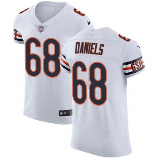 Nike Bears #68 James Daniels White Mens Stitched NFL Vapor Untouchable Elite Jersey Nike Bears #68 James Daniels White Mens Stitched NFL Vapor Untouchable Elite Jersey