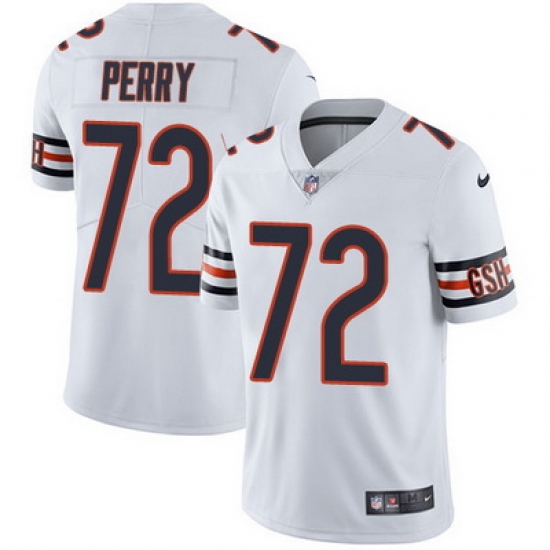 Nike Bears #72 William Perry White Mens Stitched NFL Vapor Untouchable Limited Jersey Nike Bears #72 William Perry White Mens Stitched NFL Vapor Untouchable Limited Jersey
