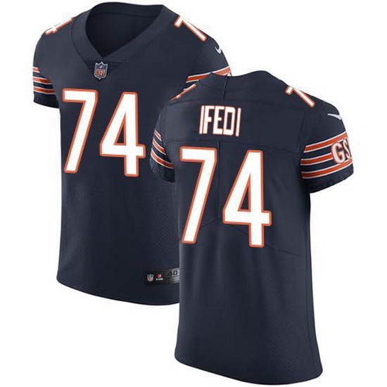 Nike Bears 74 Germain Ifedi Navy Blue Team Color Men Stitched NFL Vapor Untouchable Elite Jersey Nike Bears 74 Germain Ifedi Navy Blue Team Color Men Stitched NFL Vapor Untouchable Elite Jersey