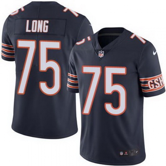 Nike Bears #75 Kyle Long Navy Blue Team Color Mens Stitched NFL Vapor Untouchable Limited Jersey Nike Bears #75 Kyle Long Navy Blue Team Color Mens Stitched NFL Vapor Untouchable Limited Jersey
