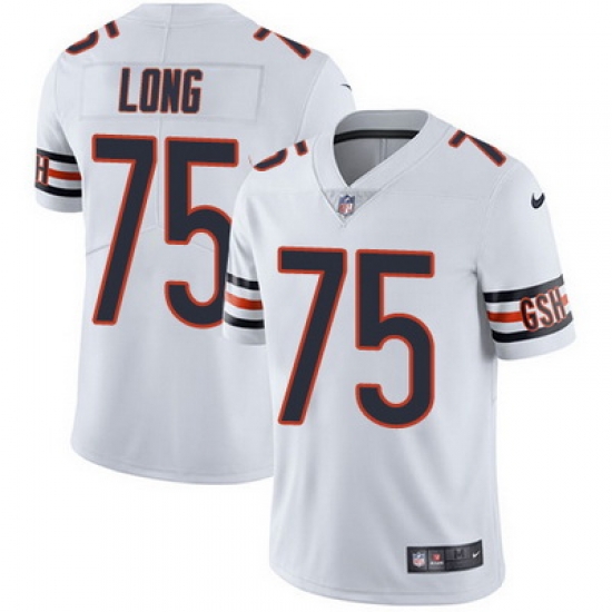 Nike Bears #75 Kyle Long White Mens Stitched NFL Vapor Untouchable Limited Jersey Nike Bears #75 Kyle Long White Mens Stitched NFL Vapor Untouchable Limited Jersey