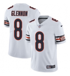 Nike Bears #8 Mike Glennon White Mens Stitched NFL Vapor Untouchable Limited Jersey