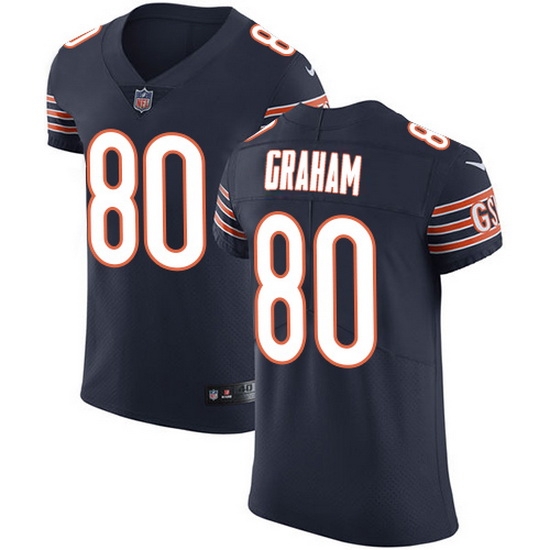 Nike Bears 80 Jimmy Graham Navy Blue Team Color Men Stitched NFL Vapor Untouchable Elite Jersey Nike Bears 80 Jimmy Graham Navy Blue Team Color Men Stitched NFL Vapor Untouchable Elite Jersey
