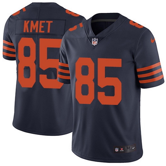 Nike Bears 85 Cole Kmet Navy Blue Alternate Men Stitched NFL Vapor Untouchable Limited Jersey Nike Bears 85 Cole Kmet Navy Blue Alternate Men Stitched NFL Vapor Untouchable Limited Jersey