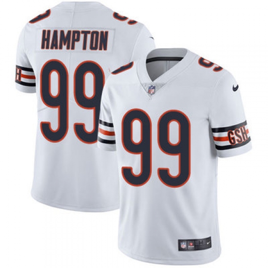 Nike Bears #99 Dan Hampton White Mens Stitched NFL Vapor Untouchable Limited Jersey Nike Bears #99 Dan Hampton White Mens Stitched NFL Vapor Untouchable Limited Jersey